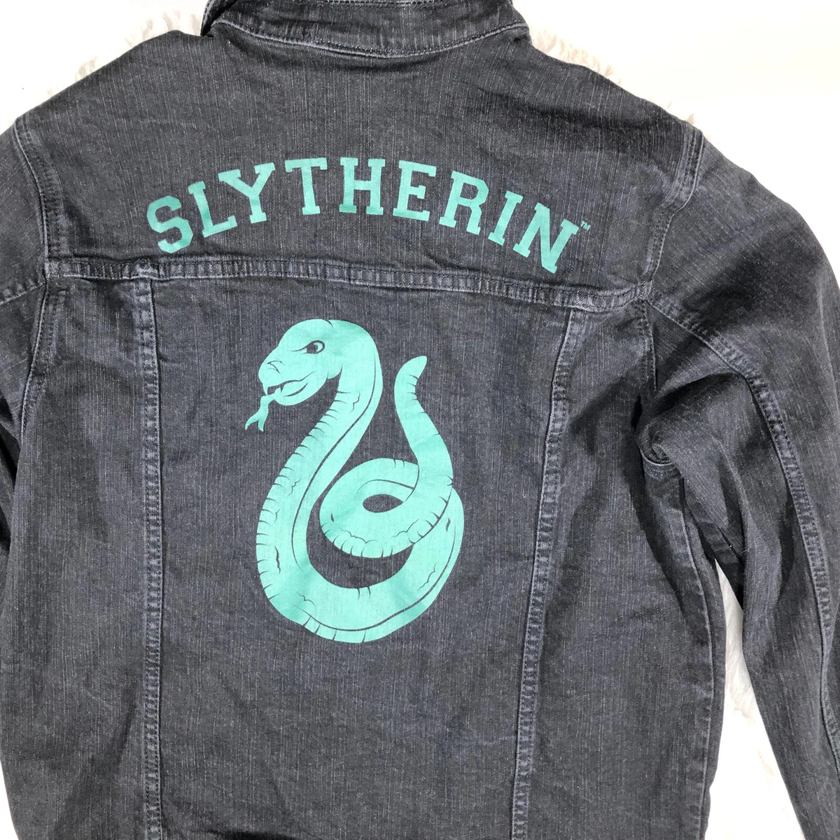 Slytherin denim best sale jacket