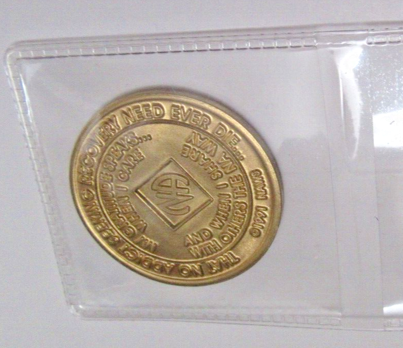 Narcotics Anonymous NA 26 Year Clean Bronze Medallion Recovery