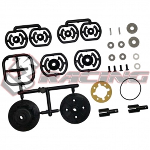 3RACING SAK-D413 39T Gear Differential For 1/10 SAKURA D4 AWD RWD Drift  Car