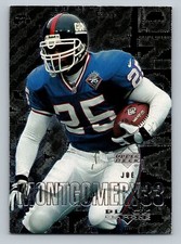 2000 Upper Deck Black Diamond #74 Joe Montgomery New York Giants