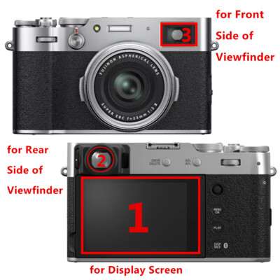 X100VI Tempered Glass Protector for Fuji X100 VI & V Screen