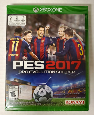 Pro Evolution Soccer PES 2017 Xbox ONE NEW Factory Sealed