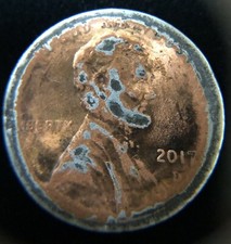 Pièce de monnaie ONE CENT LINCOLN D ERREUR DE COLLECTION 2017
