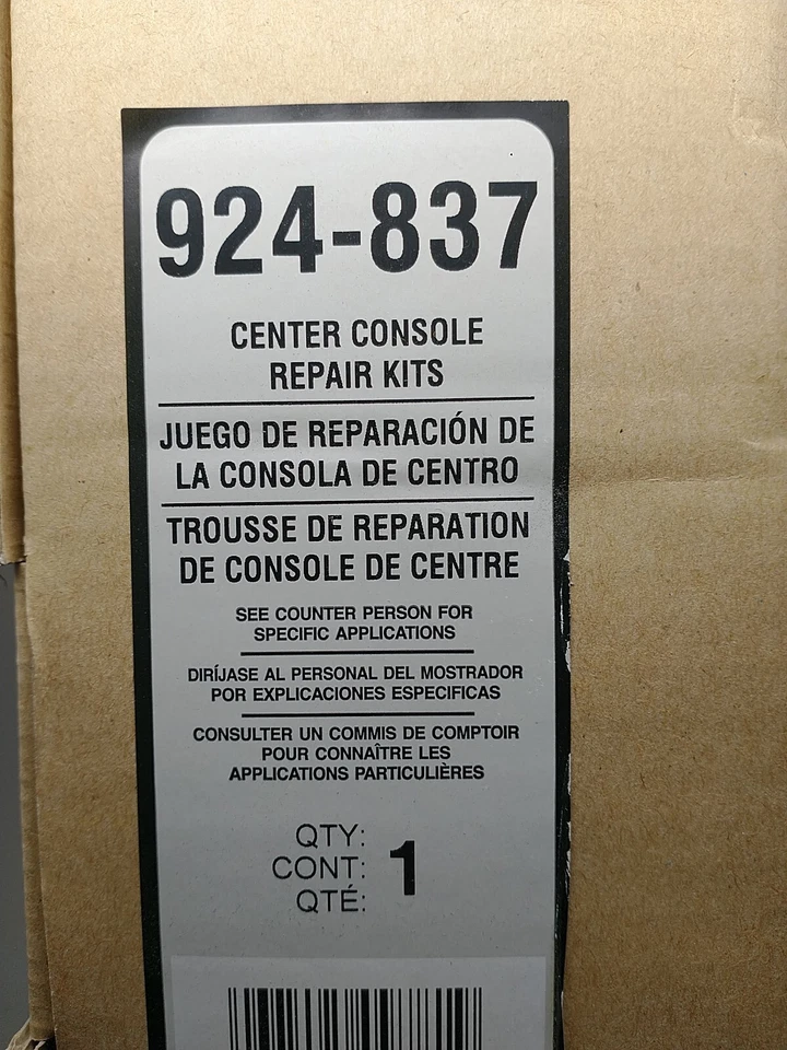 Tapa de consola central Dorman 924-837 bronceada para 07-14 Select GMC Chevrolet Cadillac Foto 3 de 4