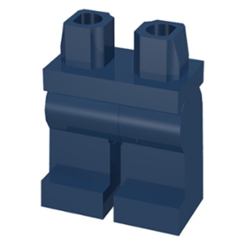 LEGO LEGS - Dark Blue - Plain Pants - Picture 1 of 3