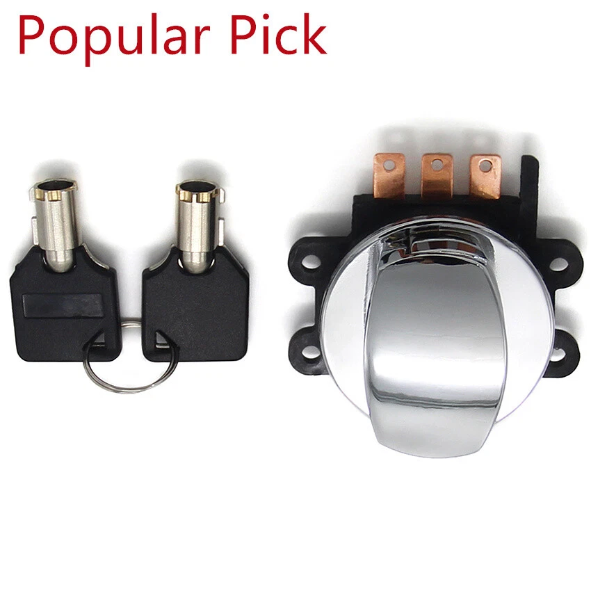 Juego de interruptores de llave de encendido para HarleyDavidson FLSTSC FLSTSCI SPRINGER CLASSIC 05-06 Foto 4 de 4