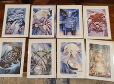 Jody Bergsma Signed 5x7 Blank Note Cards with Envelopes- Set of 8