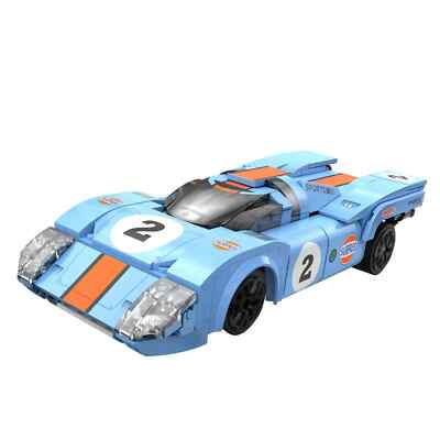CADA Technic Azure Storm, 1:20, Race Car Model Building Kit, limited blue