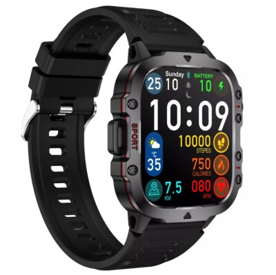 Smart Watch Military Tactical Sport Fitness Tracker for Motorola