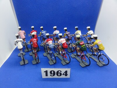 FIGURINE CYCLISTE - Format Cofalu - 2025 TOUR DE FRANCE COMPLET (24 Figurines