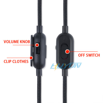 3,5 mm Kopfhörer Audio Kabel Ersatz für Logitech Astro A10 A30 A40 Headset