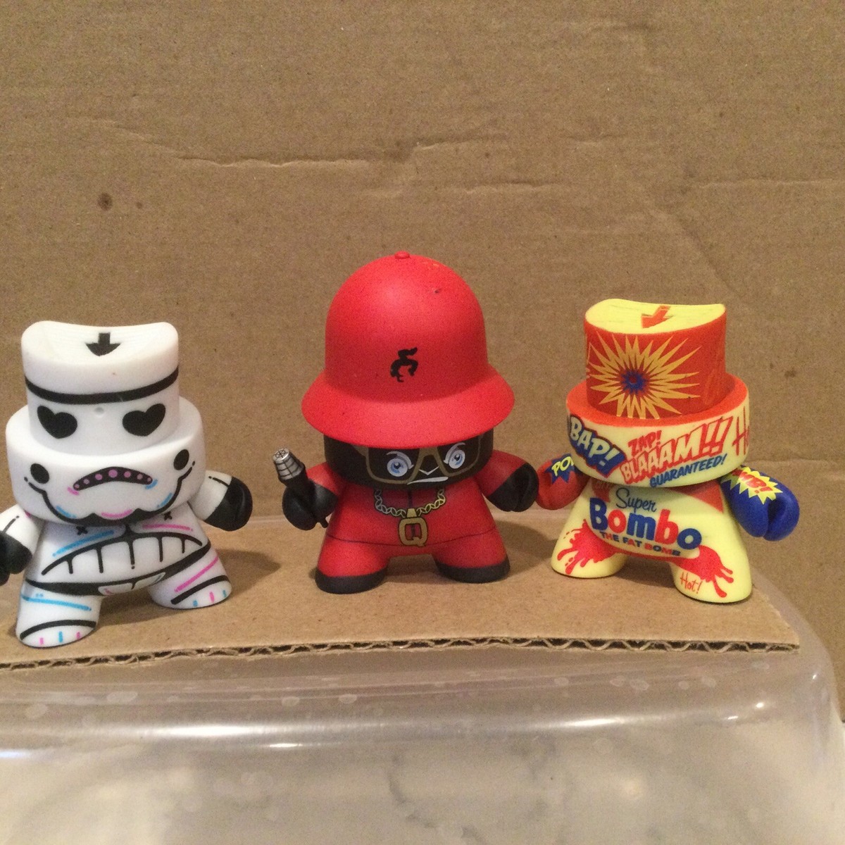 3 Kidrobot Fatcap Series 3 Figures Super Bombo - Queen Andrea