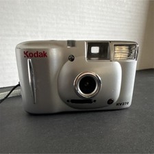 Kodak KV270 35mm Film Camera Silver/Black Built-in Flash Fixed Focus