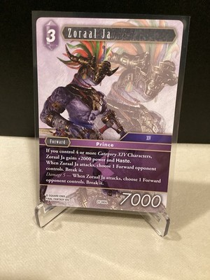 Final Fantasy TCG Journey Of Discovery Zoraal Ja 27-085L