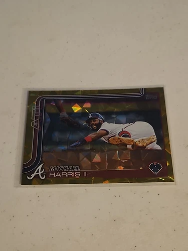2025 Topps Michael Harris II Gold Diamente #16/50 Braves Star