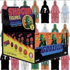 Toho Shogun Godzilla Blind Box - 12 PACK - 3.75" Figures - Retro Toy - Super7