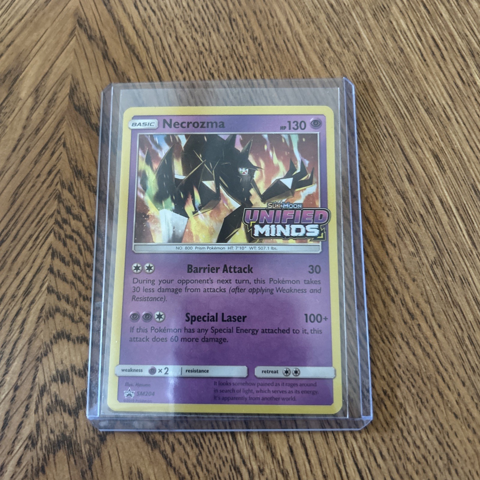Necrozma - SM204 - STAFF Prerelease Promo