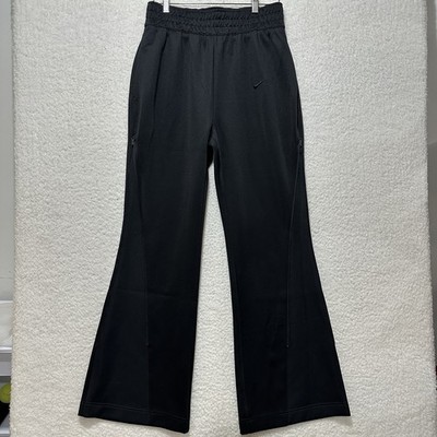 Nike Sporstwear Black Mid-Rise Zip Flared Women's Pants FN1889-010