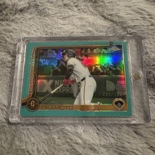2025 Topps Chrome Npb Nippon Professional Baseball - Kazuma Okamoto #98 (RC)