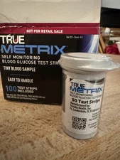 True Metrix Blood Glucose Strips, 50