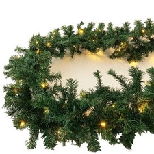 L-XXL 35/70/100 LED Girlande Tannengirlande Lichterkette 270/540/810cm f&uuml;r au&szlig;en