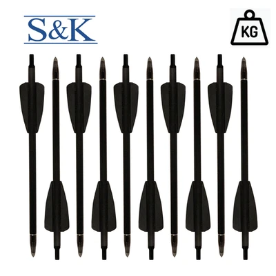 S&K 10 x 7,5" Bolzen, Cobra R9/RX/R10/Adder/Steambow PD5 - schwer