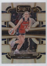 2024 Panini Select WNBA Concourse Silver Prizm Julie Vanloo #57 Rookie RC 11ba