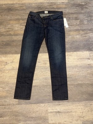 Hudson Colette Skinny Jeans Womens 30 Blue Dark Wash Stretch Mid Rise USA Made
