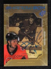 2020-21 SPx Shadow Box Auto Tier 1 108/175 Josh Norris #SBA-JN Auto 0a7v