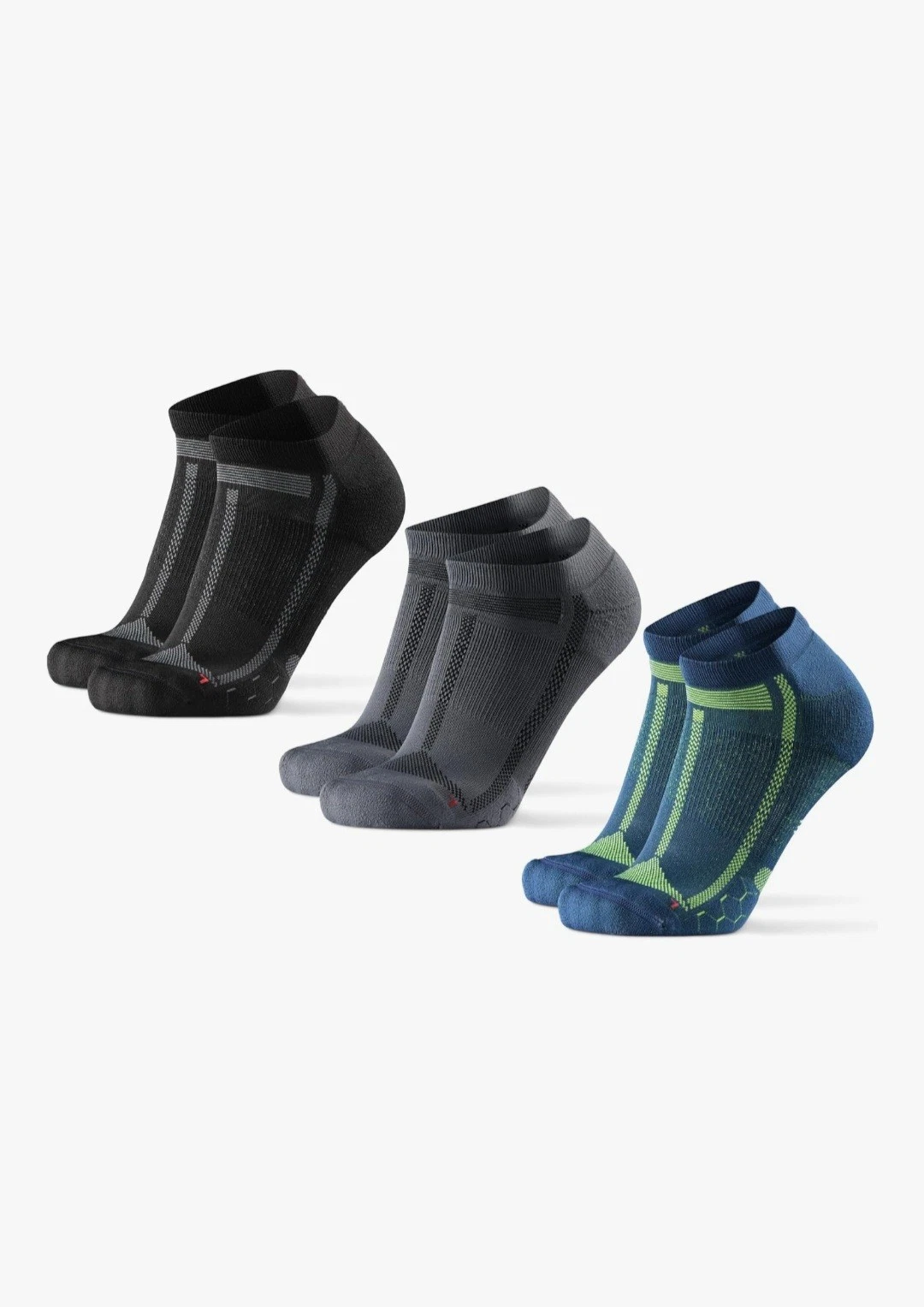 Danish Endurance Cushioned Running Socks Long Distances Ankle Socks 3 Pack 13-15
Opens in a new wind