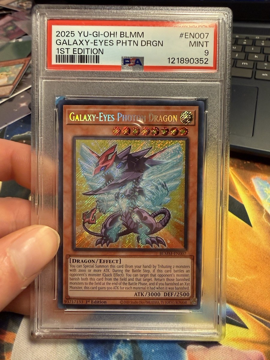 Yu-Gi-Oh! Galaxy-Eyes Photon Dragon CHIBI ART Secret Rare 1st Ed