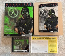 Half-Life: Opposing Force (PC, 1999) Big Box Video Game CIB Complete NICE!