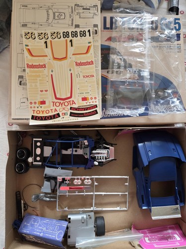 Lotto 4 modellini auto Tamiya/Union 1:24 – Porsche 917K Martini, Mercedes... - Foto 3 di 7