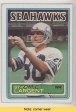 1983 Topps Steve Largent #389 HOF READ 00jz