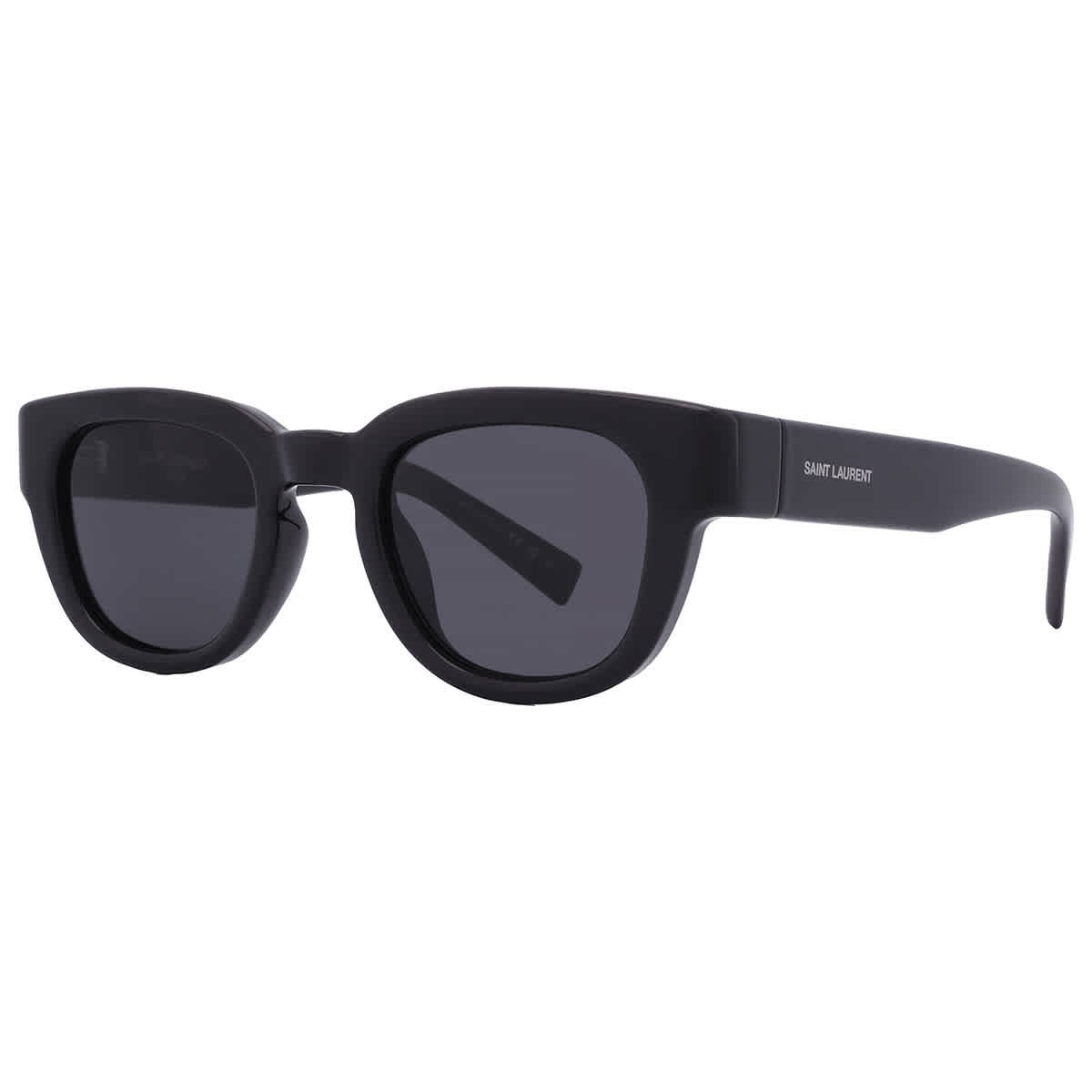 Saint Laurent Black Square Unisex Sunglasses SL 675 001 46 SL 675 001 46 thumbnail 3