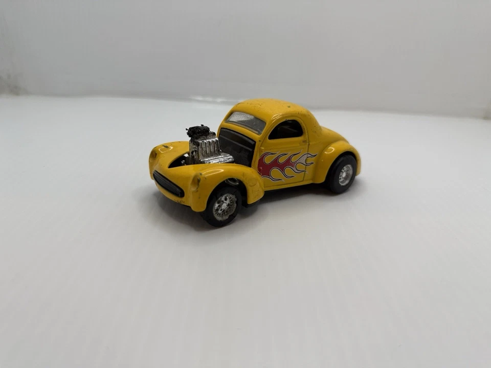 MAJORETTE HOT RODS WILLYS 41 DIE CAST METAL 1/32 MODEL CAR AUTOMOBILE VINTAGE - Image 4 of 4