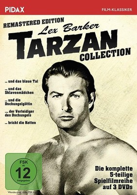 TARZAN 5 Klassiker LEX BARKER Collection DVD BOX remastered Spielfilme Edition