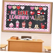 42Pcs Valentines Day Bulletin Board Decorations Include Valentines Day We Love