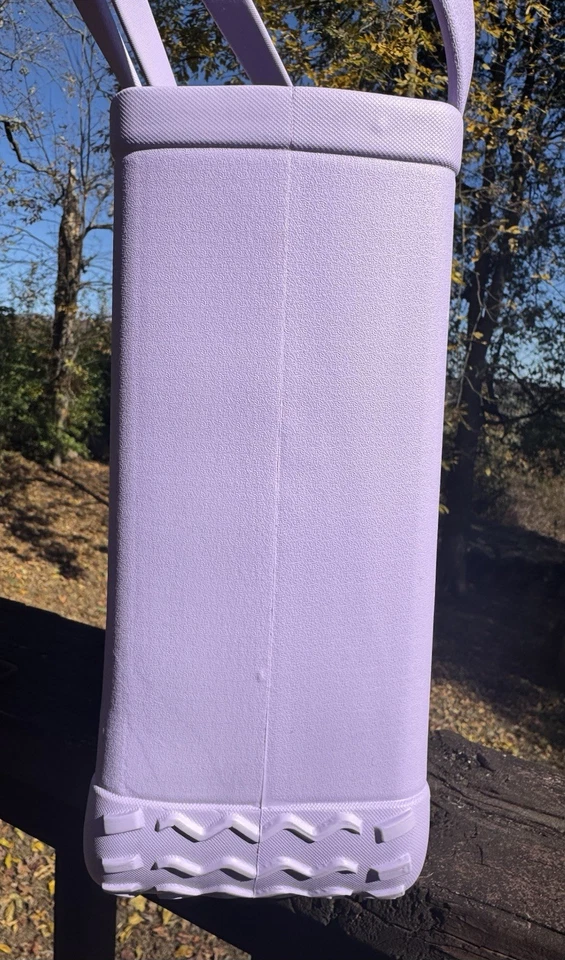 "Bolso Bogg mediano lila 15x12,5"" Baby Bogg botones blancos" Foto 4 de 4