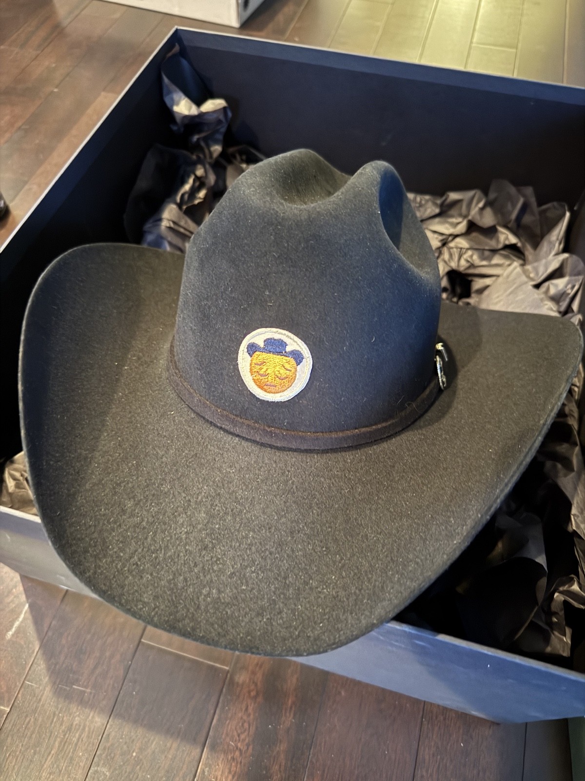 Stetson Skyline 6x Cowboy Hat 7 1/4 Lil Nas X Customized New Unworn image 2