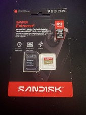 SanDisk 256GB Extreme microSDXC Memory Card - SDSQXH9-512G-GZ6MA