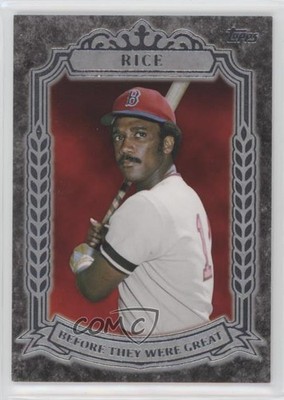 2014 Topps Before They Were Great Jim Rice #BG-17 HOF 0t2