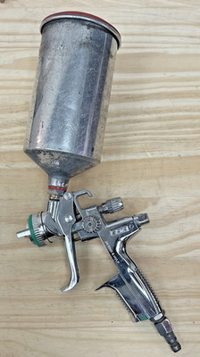 Sata Jet 4000 B HVLP 1.5 Auto Body Paint Spray Gun w/ Cup & Lid PREOWNED #T44