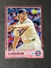 2015 Topps Update /50 Pink Blaine Boyer #US345 Minnesota Twins