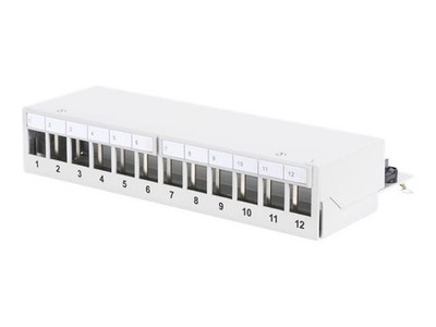 DIGITUS DN-93706 Desktop Modular Patch Panel, geschirmt, 12-Port