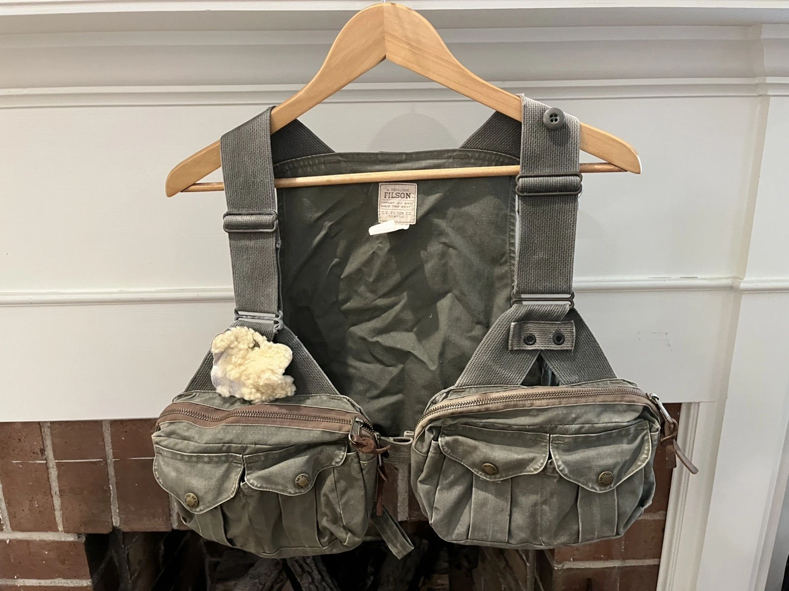 Rare Vintage Filson Strap Fly Fishing Vest - Style 132