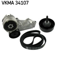 SKF Keilrippenriemensatz VKMA 34107 für FOCUS FORD TRANSIT CONNECT DAW DNW DBW 1