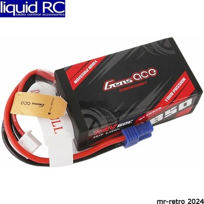 Gens Ace 8502S60E2 850mAh 2S 60C Mini-B LiPo