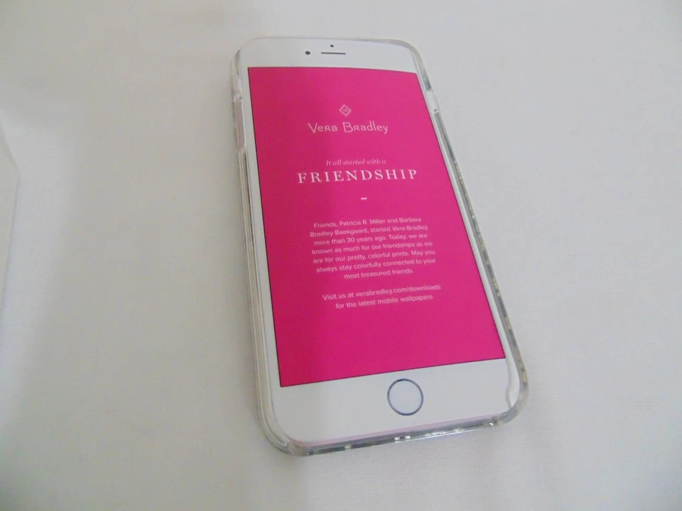 Vera Bradley Falling Flowers iPhone 8 Plus Case BP253 $40 - Image 3 of 4