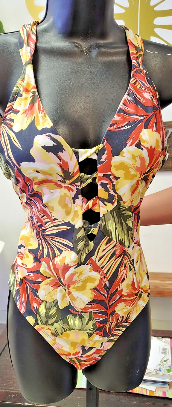 Beautiful Full Coverage New with Tags (NWT) Kona Sol Women's One-Piece Swimsuit